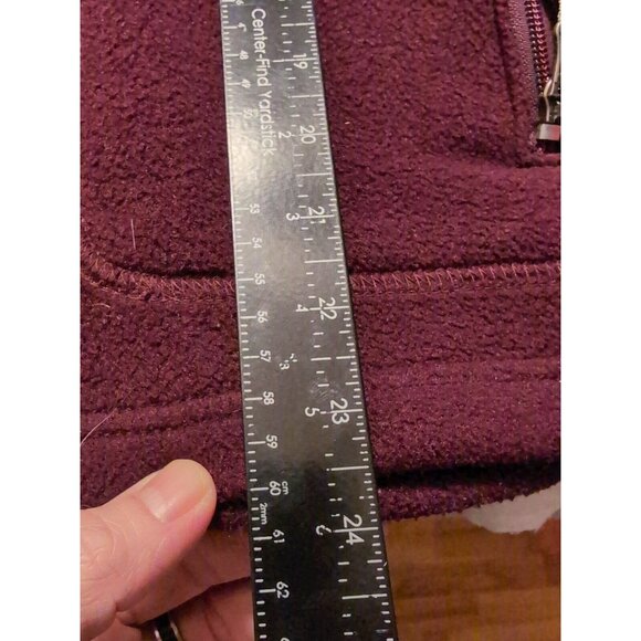 Eddie Bauer Polartec Fleece Full Zip Vest Men's Purple Size S Zip Pockets - Picture 9 of 9